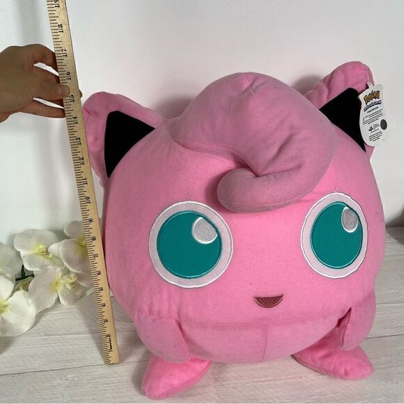 Pokémon Large JigglyPuff Plush Toy 15x15” - Picture 6 of 11